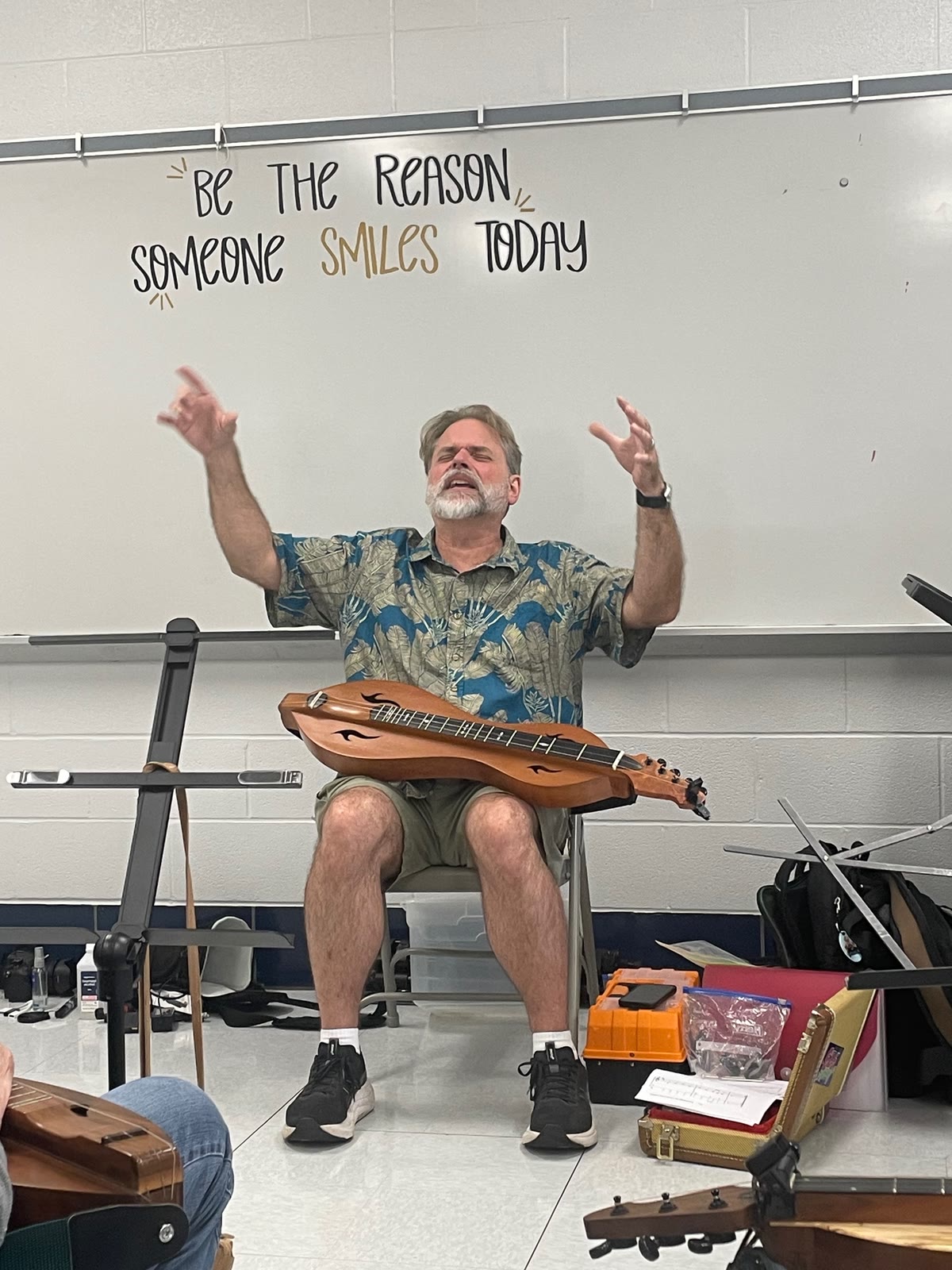Teaching at Kentucky Music Week.